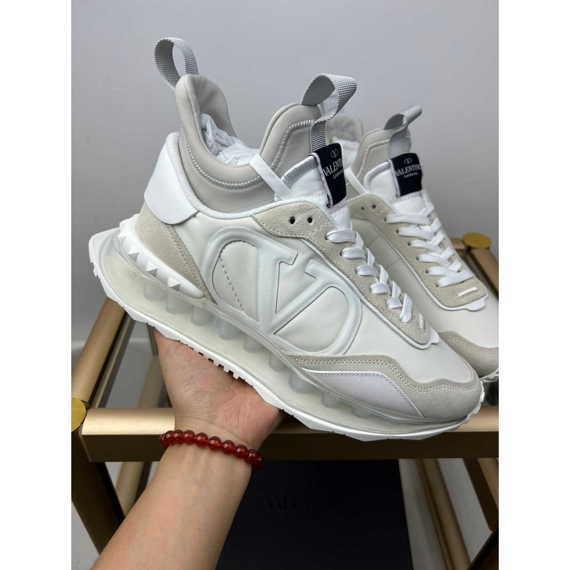 Valentino Garavani Sneakers Men White and Gray