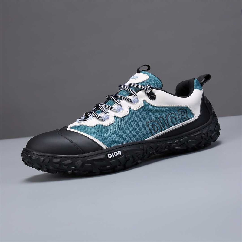 D*or D*orizon hiking shoes green-gray mesh and black rubber