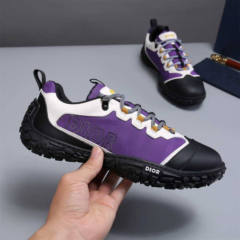 D*or D*orizon hiking shoes purple mesh and black rubber