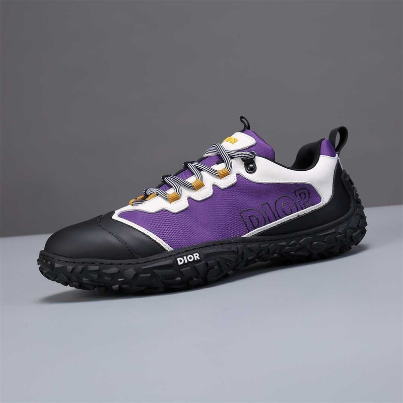 D*or D*orizon hiking shoes purple mesh and black rubber