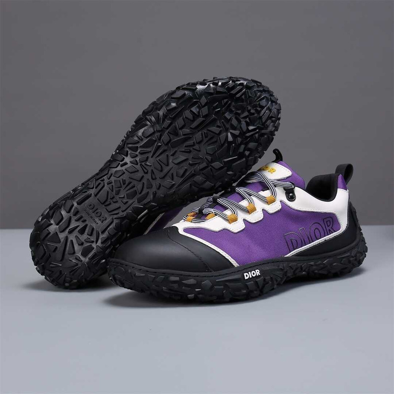 D*or D*orizon hiking shoes purple mesh and black rubber