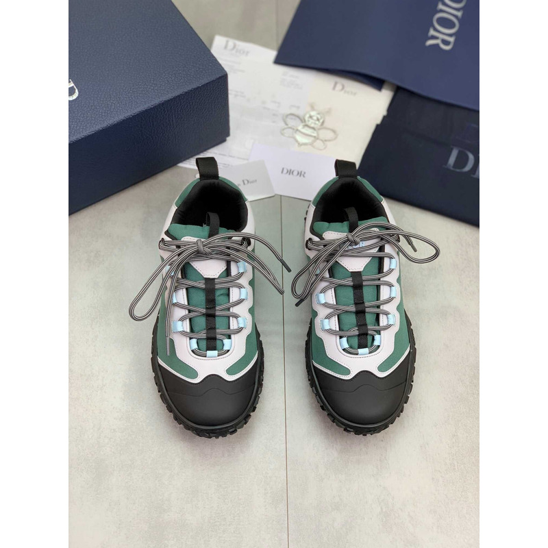 D*or D*orizon hiking shoe green-gray technical mesh and black rubber