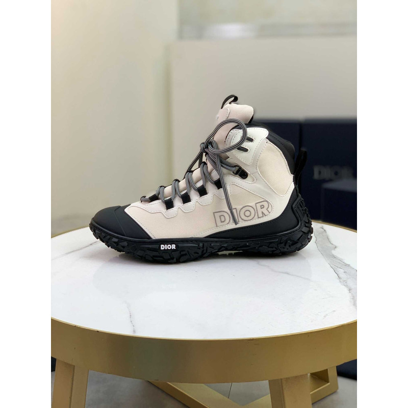 D*or D*orizon hiking ankle boot  white technical mesh and rubber