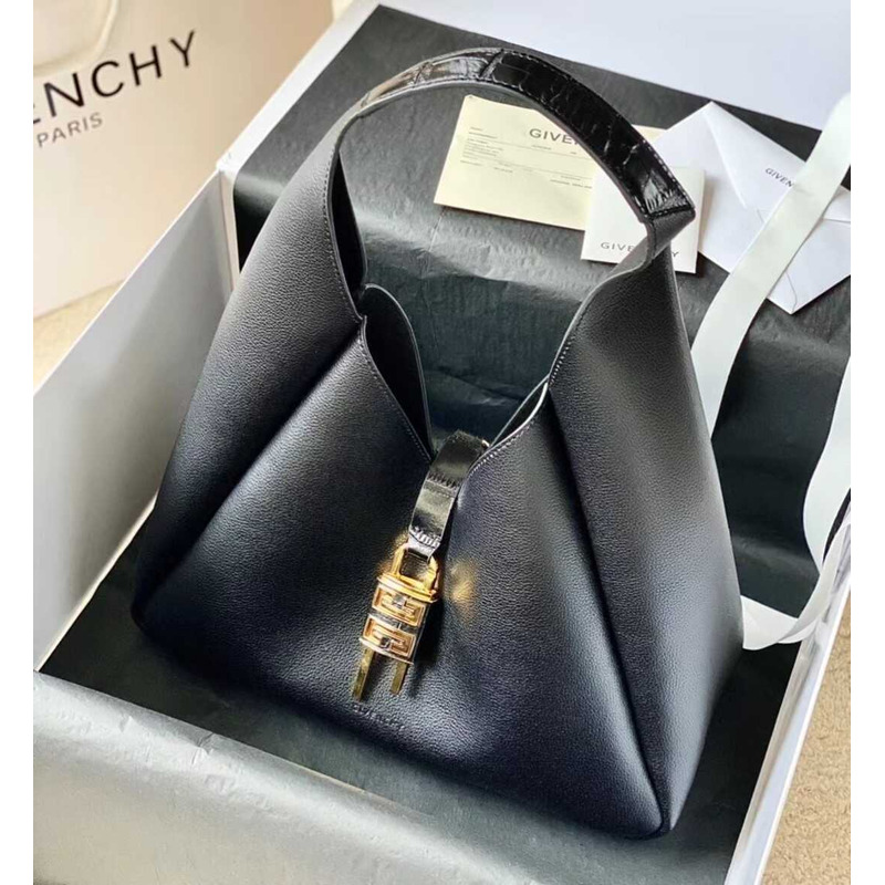 Givenchy Hobo Bag G-HOBO Medium Black