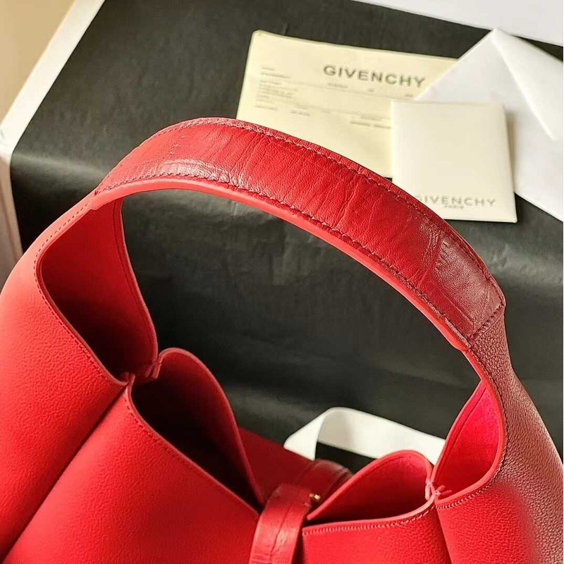 Givenchy Hobo Bag G-HOBO Medium Red