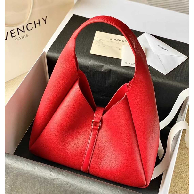 Givenchy Hobo Bag G-HOBO Medium Red