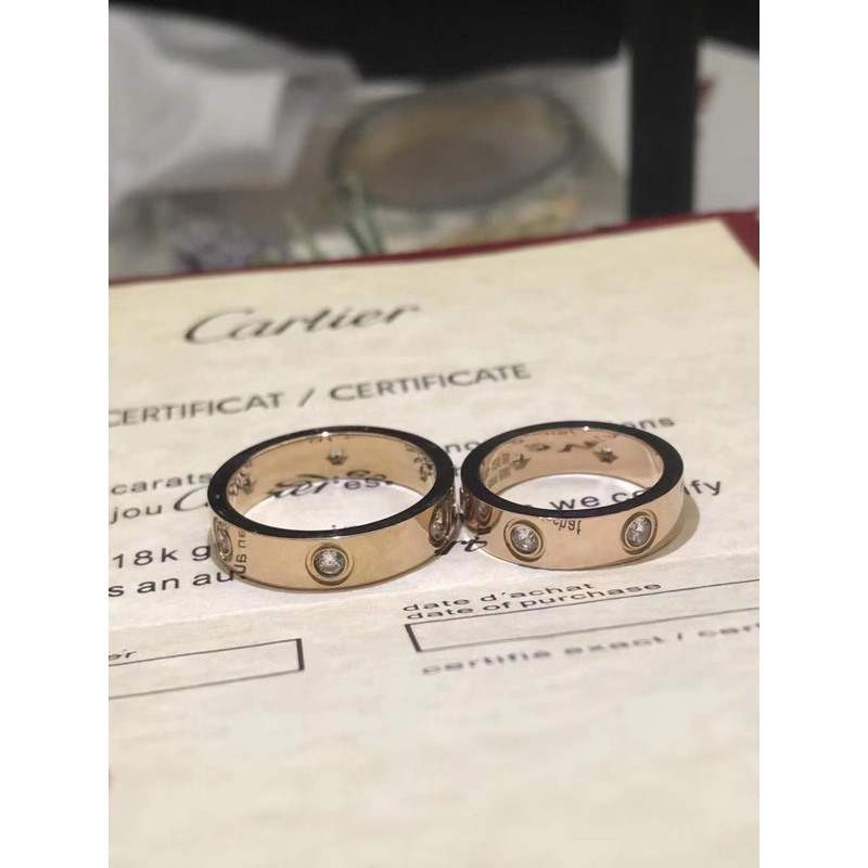 Cartier Rose Gold Ring (One PC)