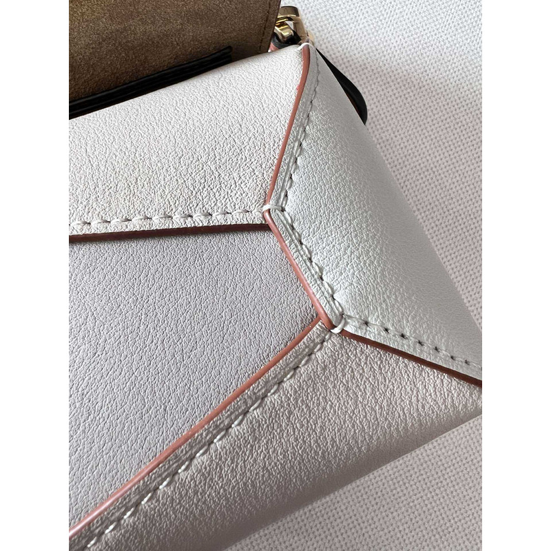 Loewe Puzzle Small-Bag White