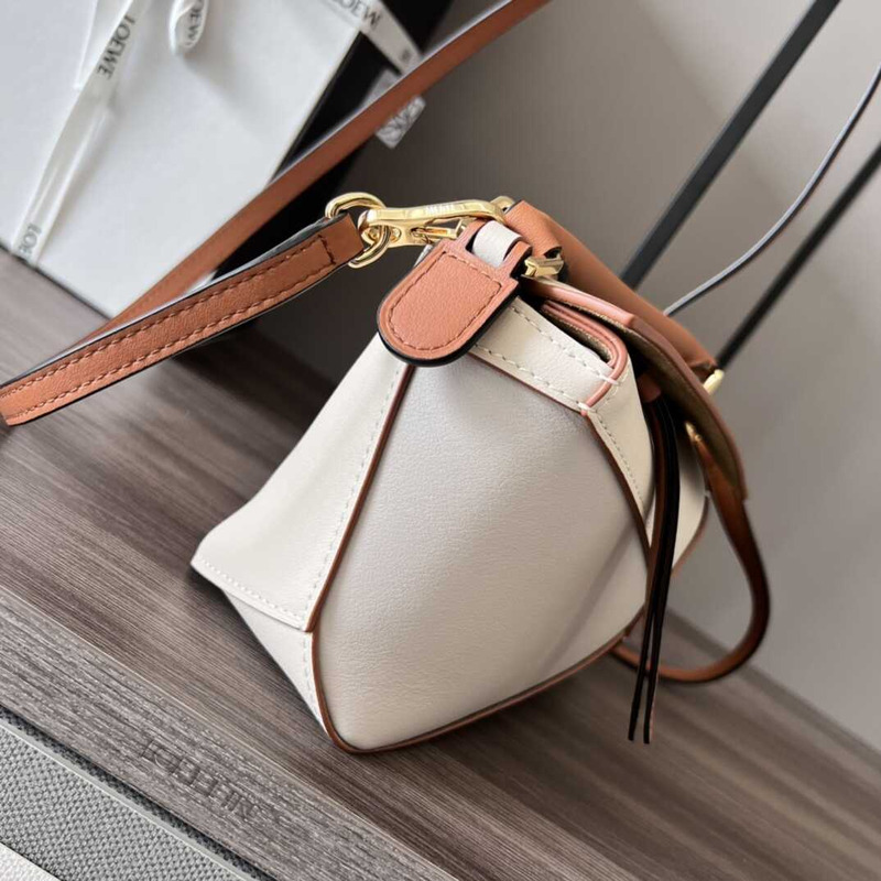 Loewe Puzzle Small-Bag White