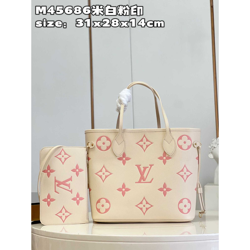 l**is V*t*n neverfull mm rose and cream