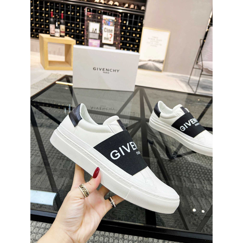 Givenchy White Leather Sneakers