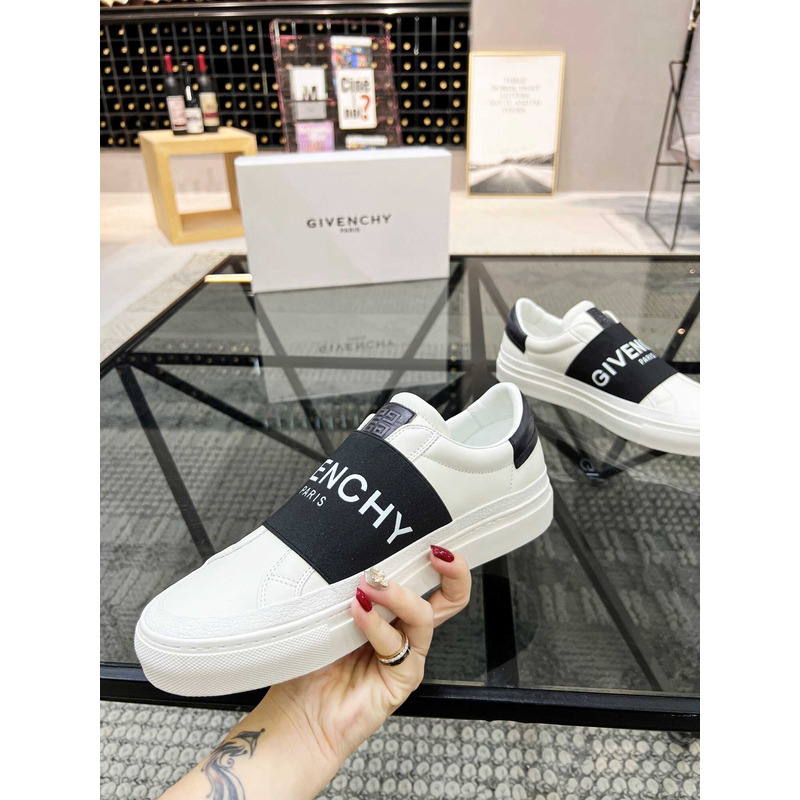 Givenchy White Leather Sneakers