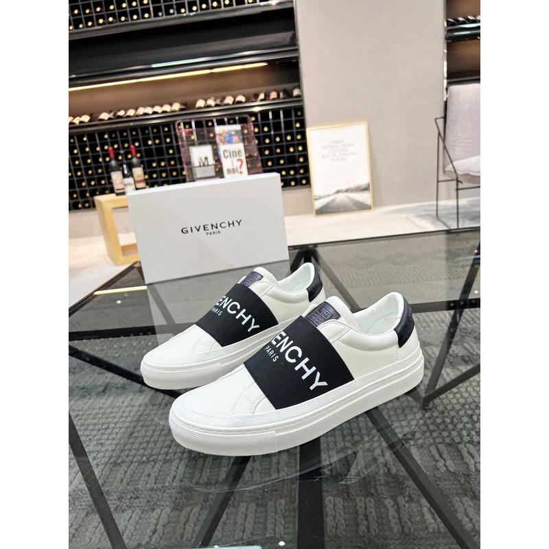 Givenchy White Leather Sneakers