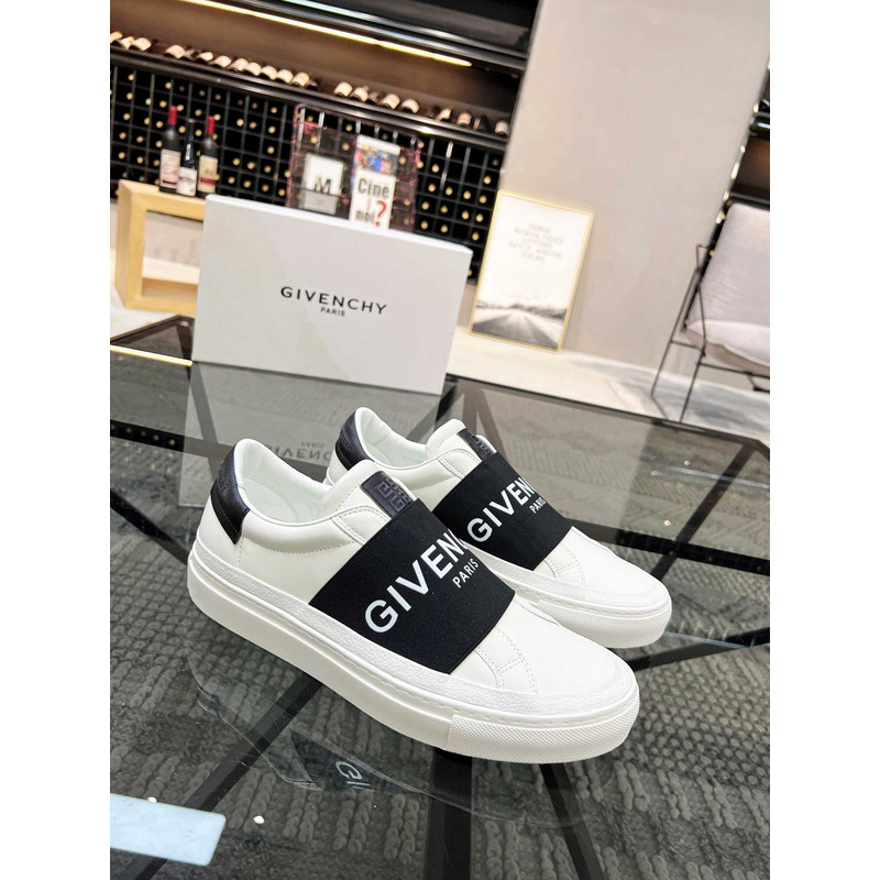 Givenchy White Leather Sneakers