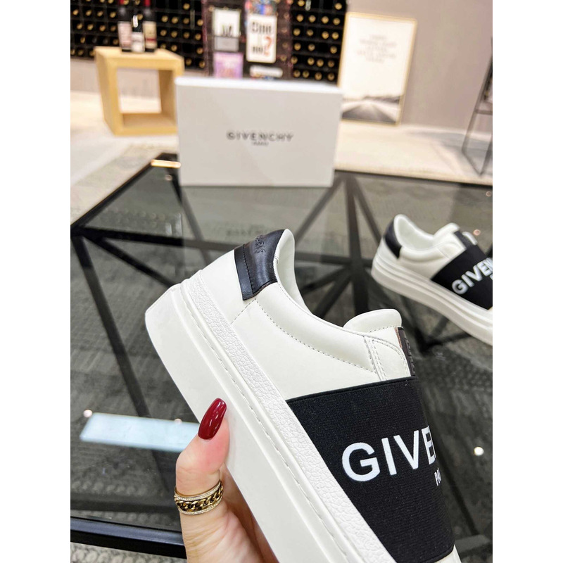 Givenchy White Leather Sneakers