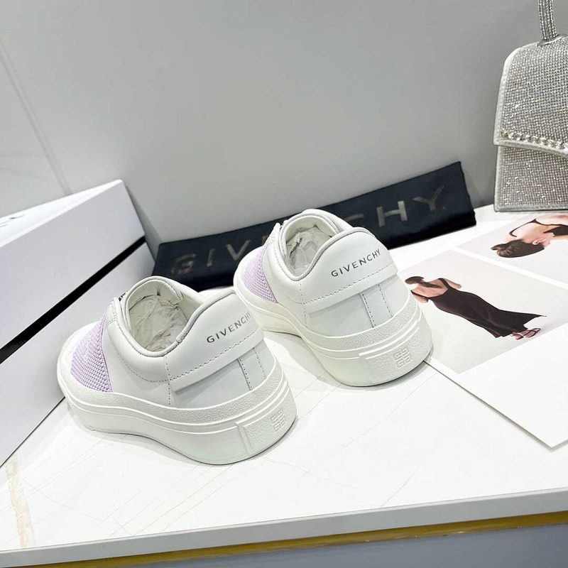 Givenchy Slip On Sneakers White/Purple