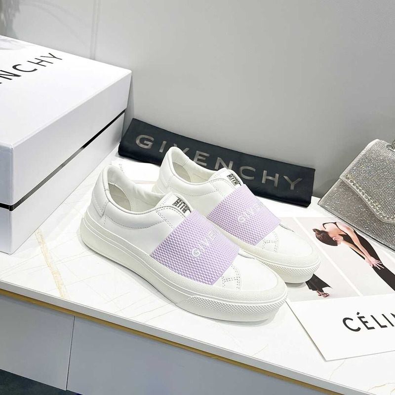 Givenchy Slip On Sneakers White/Purple