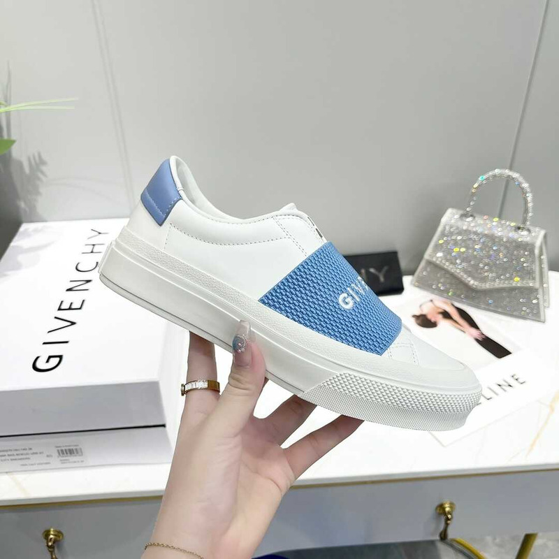 Givenchy Slip On Sneakers White/Blue