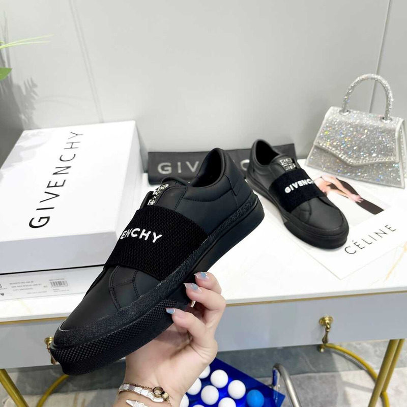 Givenchy Leather Sneakers Black