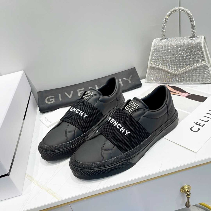 Givenchy Leather Sneakers Black