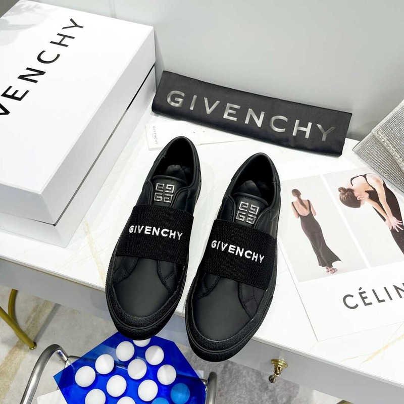 Givenchy Leather Sneakers Black