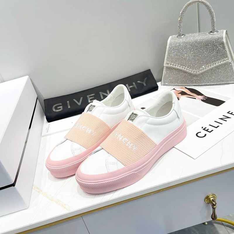 Givenchy Slip On Sneakers White/Pink