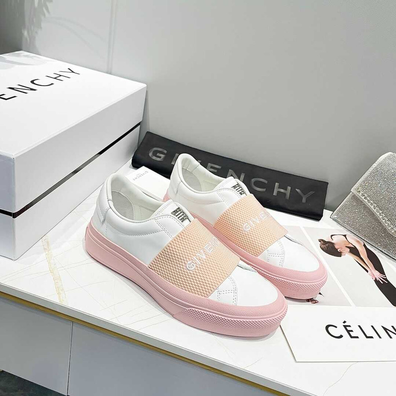 Givenchy Slip On Sneakers White/Pink