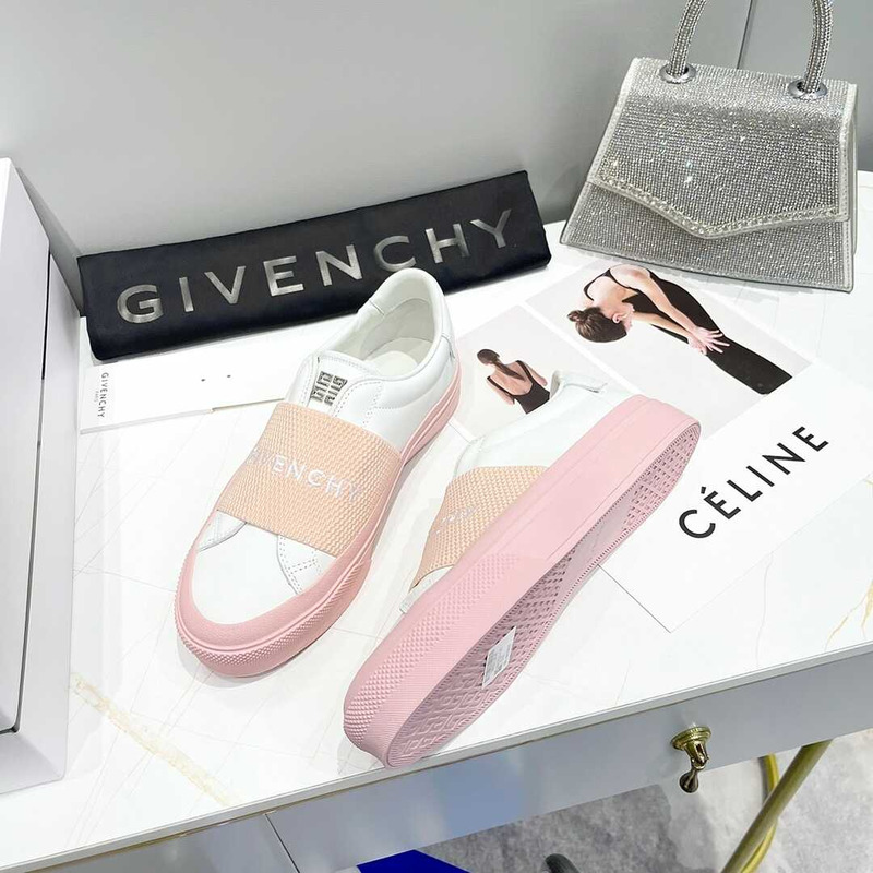 Givenchy Slip On Sneakers White/Pink