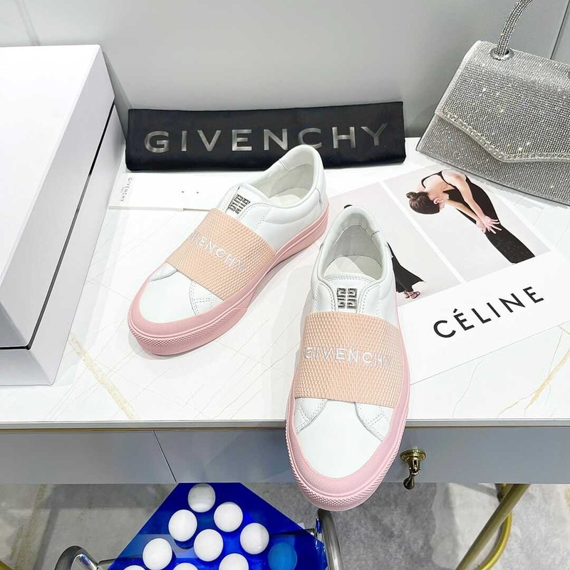 Givenchy Slip On Sneakers White/Pink