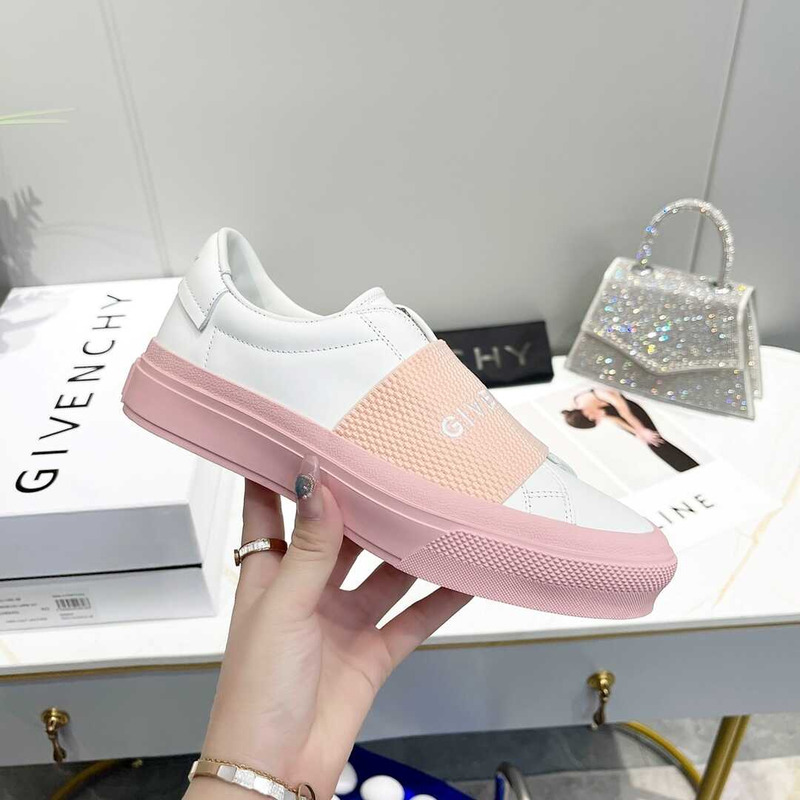 Givenchy Slip On Sneakers White/Pink