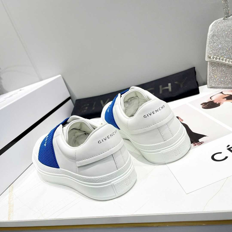 Givenchy Slip On Sneakers White/Navy Blue