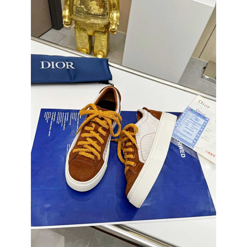 D*or tremaine emory sneakers brown&white