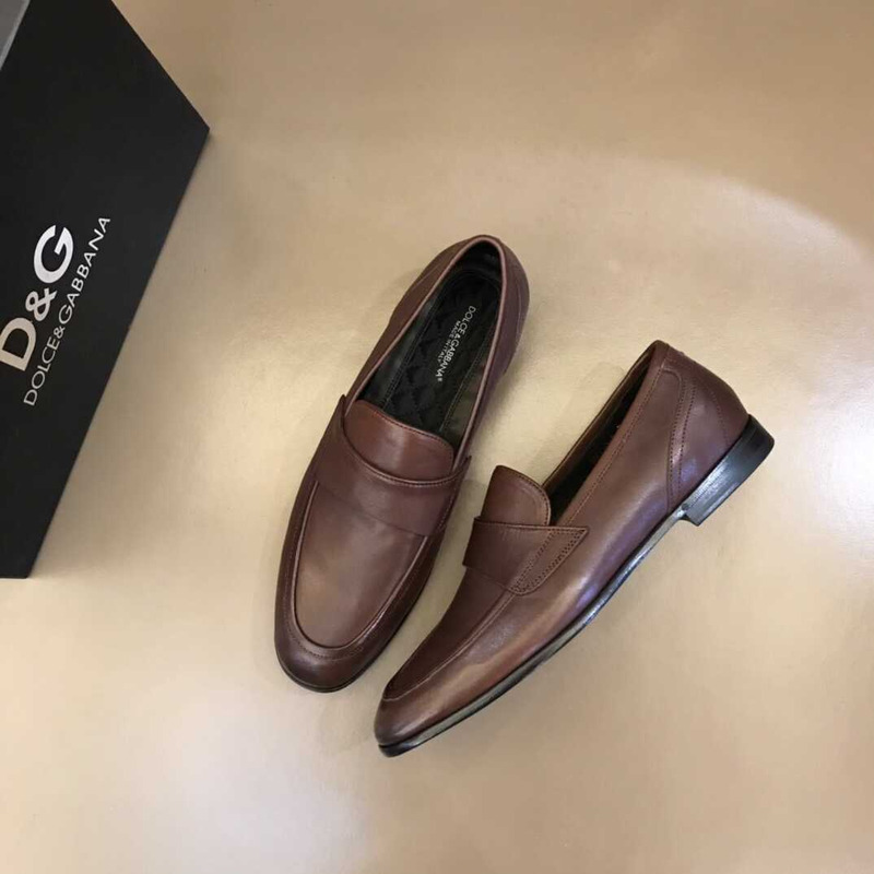 Dolce & Gabbana Antibes Shoes In Brown