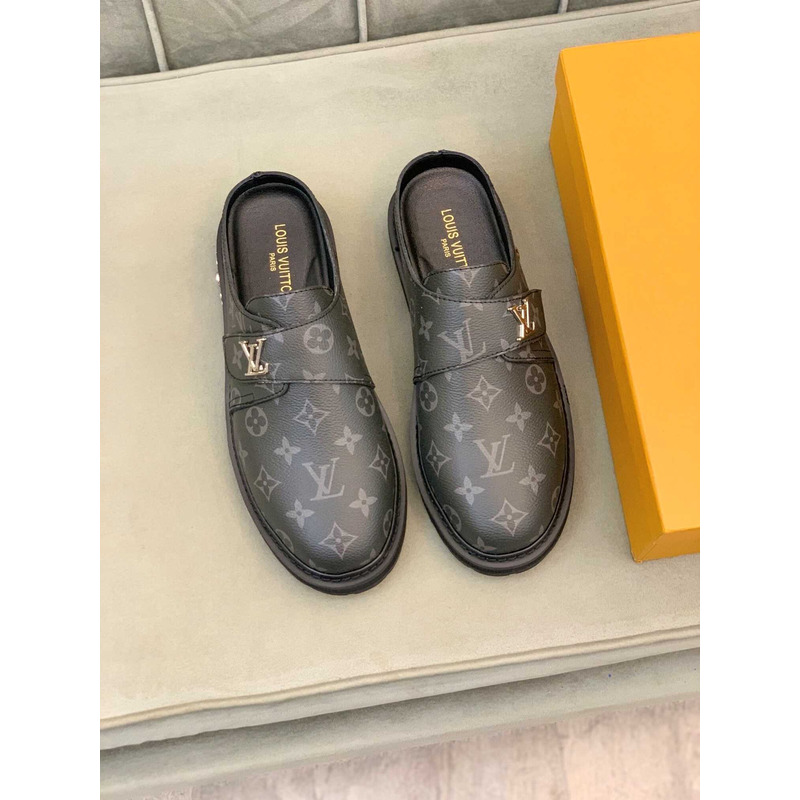 l**is V*t*n sabot confort loafers black