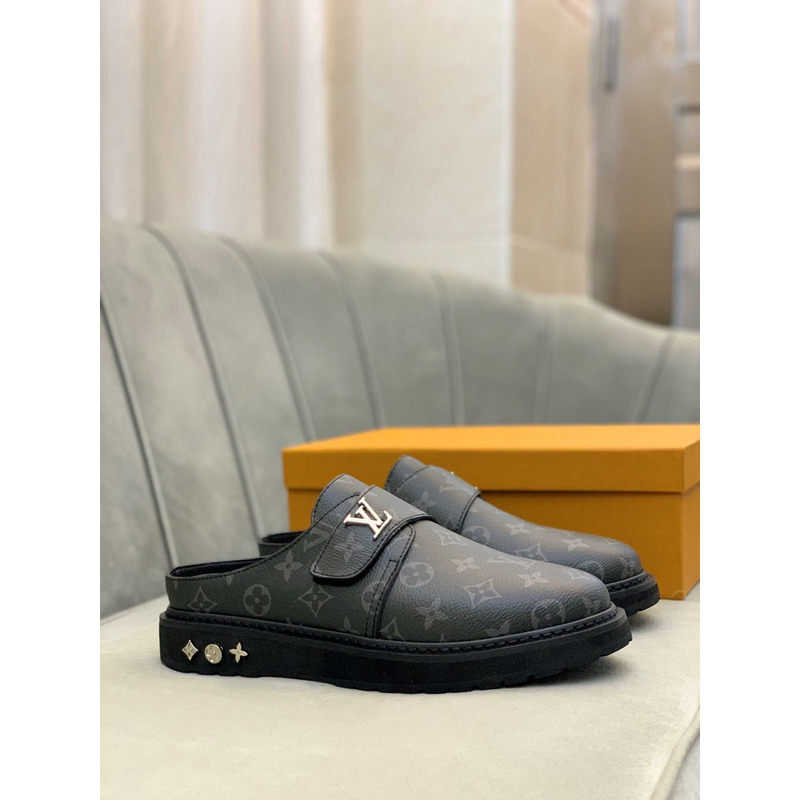 l**is V*t*n sabot confort loafers black