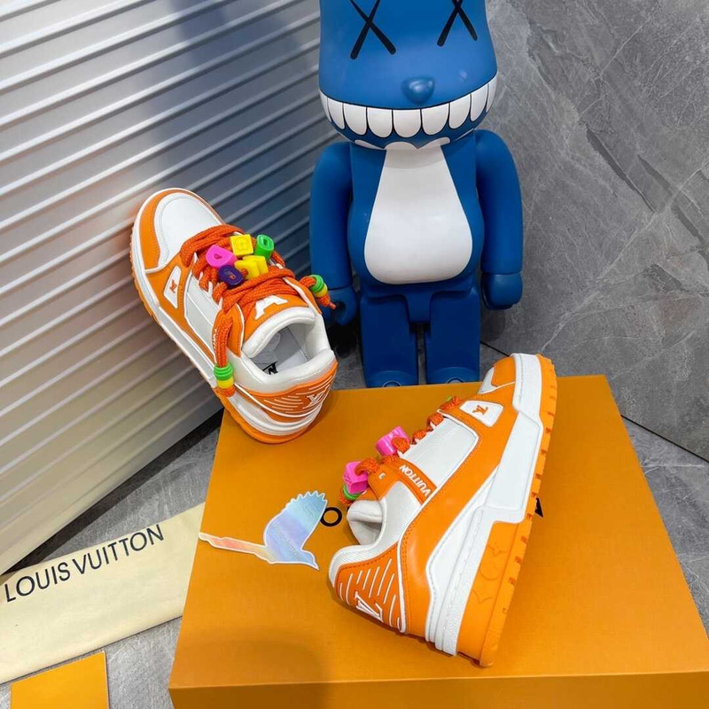 l**is V*t*n trainer maxi orange sneaker