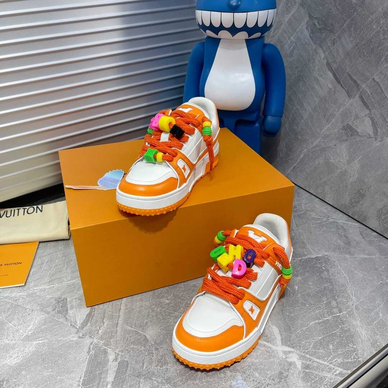 l**is V*t*n trainer maxi orange sneaker