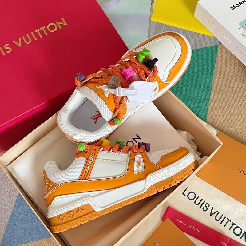 l**is V*t*n trainer sneakers orange