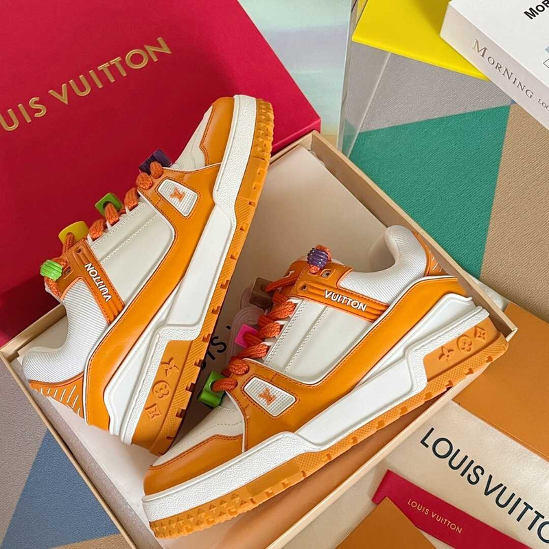 l**is V*t*n trainer sneakers orange