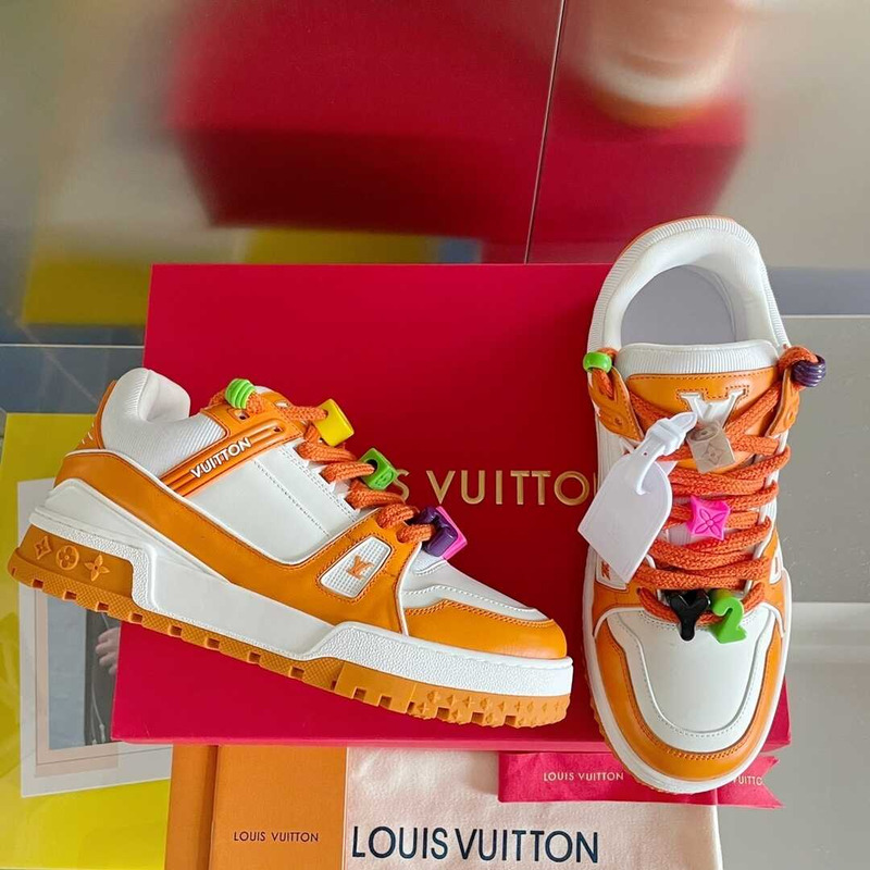 l**is V*t*n trainer sneakers orange