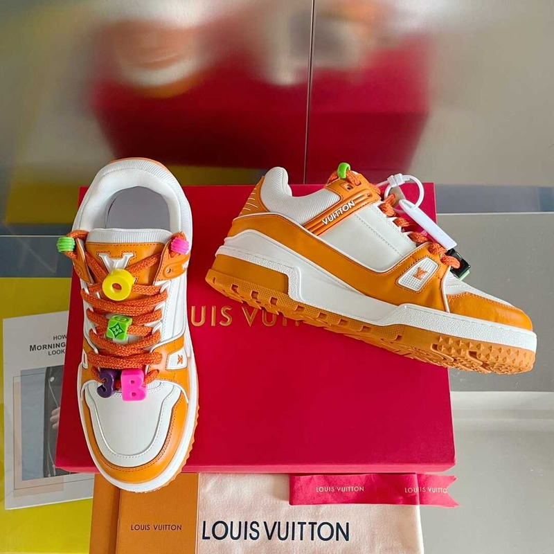 l**is V*t*n trainer sneakers orange