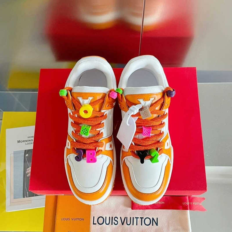 l**is V*t*n trainer sneakers orange