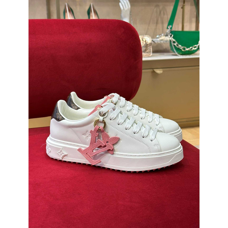 l**is V*t*n time out sneakers pink logo