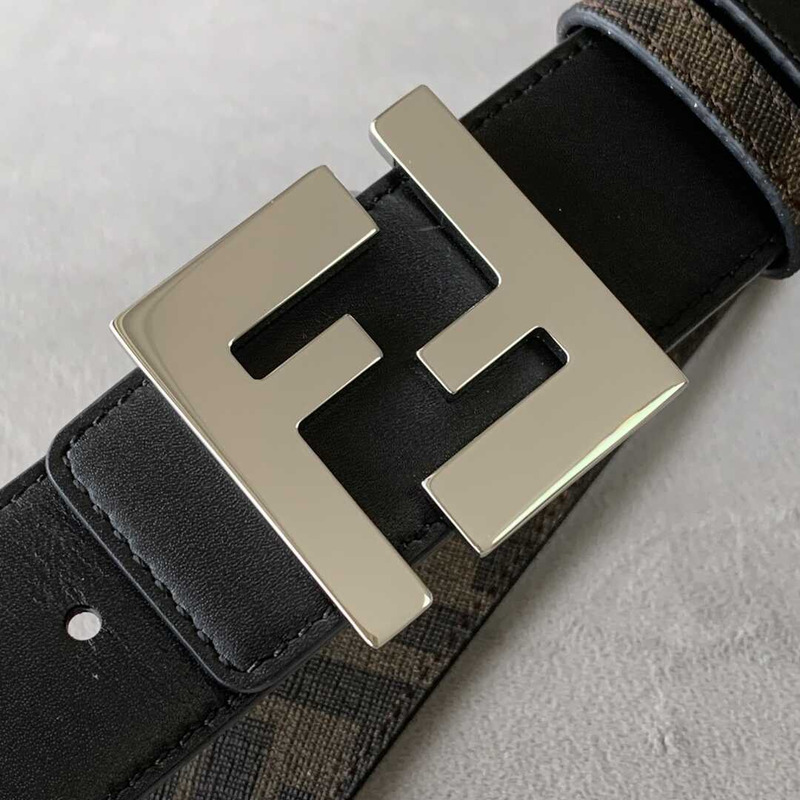 F**di ff motif reversible belt sliver