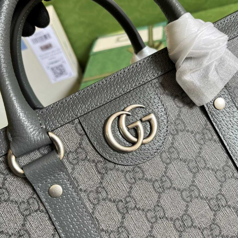 G*u*i ophidia tote bag in grey