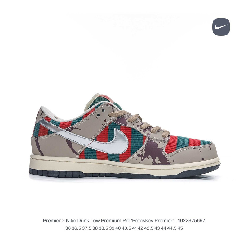 Nike Dunk Low Freddy Krueger Taupe Chrome