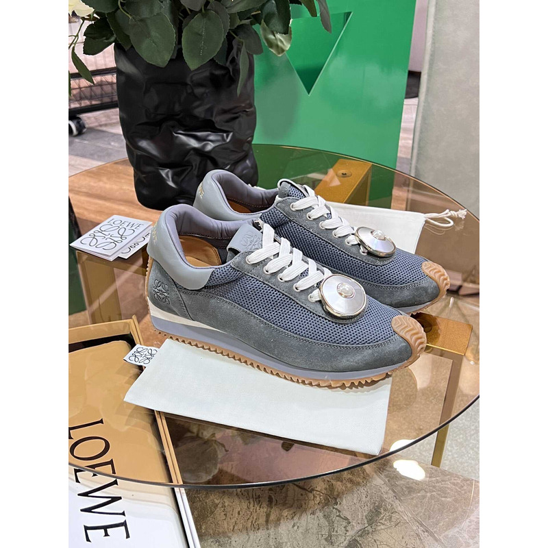 Loewe Flow Runner Logo Sneakers Grey