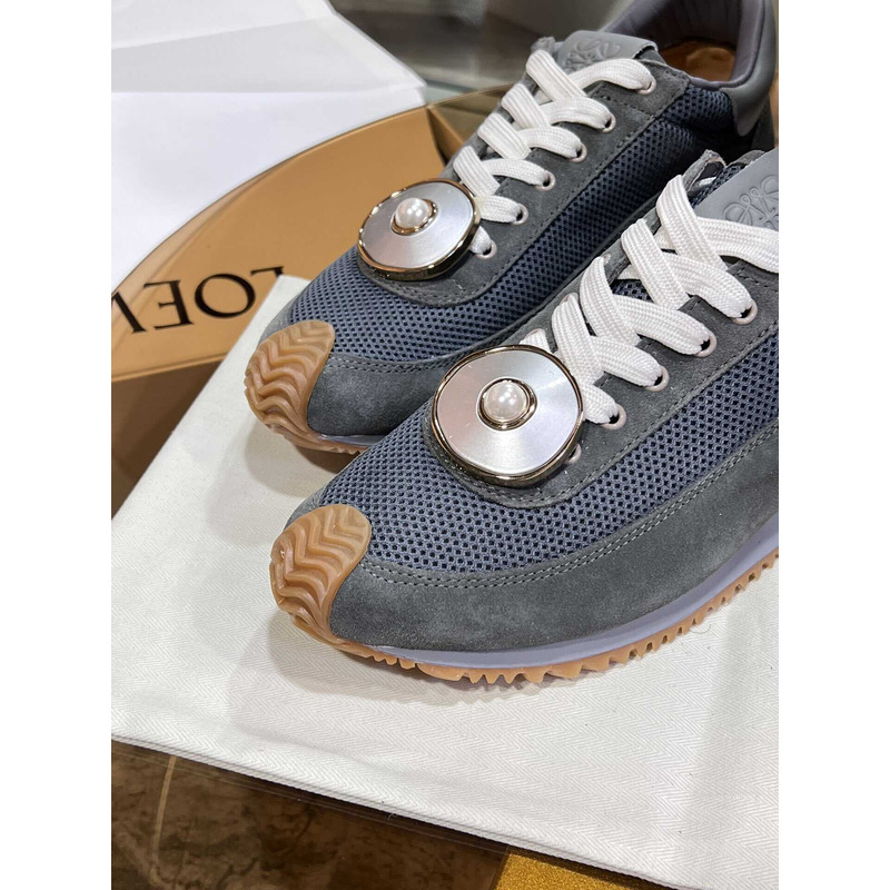 Loewe Flow Runner Logo Sneakers Grey