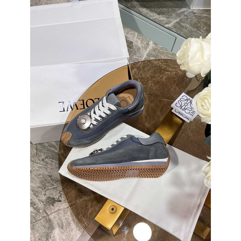 Loewe Flow Runner Logo Sneakers Grey