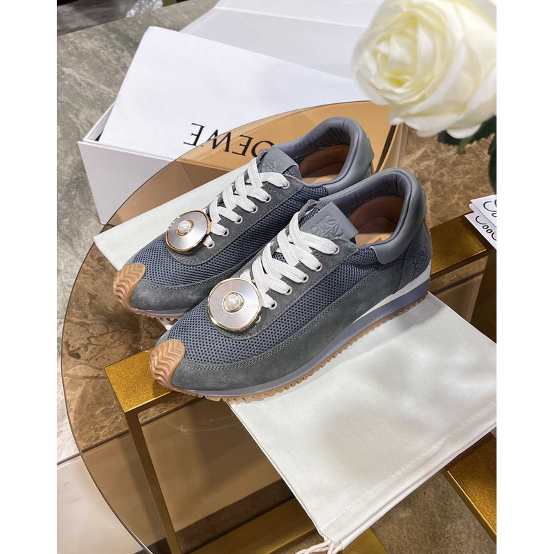 Loewe Flow Runner Logo Sneakers Grey